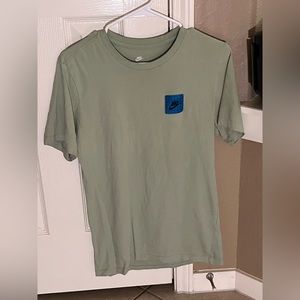 Green Nike tee